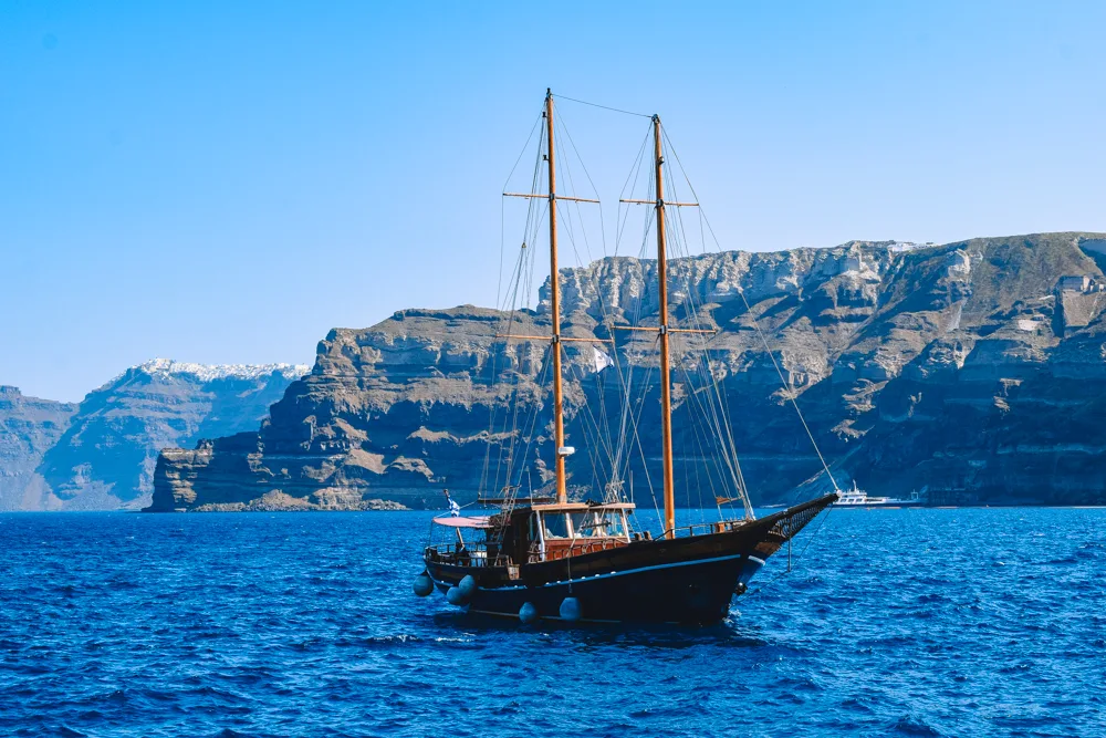 Take a Boat Trip (search on storyblocks greece boat)